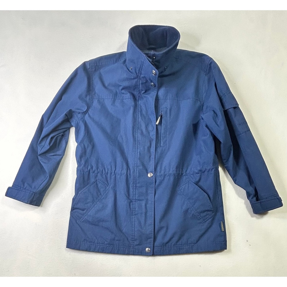 Pacific‎ Trail Outdoor Wear Womens Medium Blue Utility Jacket Full Zip Fleece